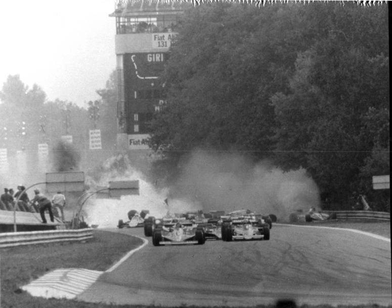 1978: l’incidente sulla prima variante che ha causato l’incendio della macchina di Ronnie Peterson 